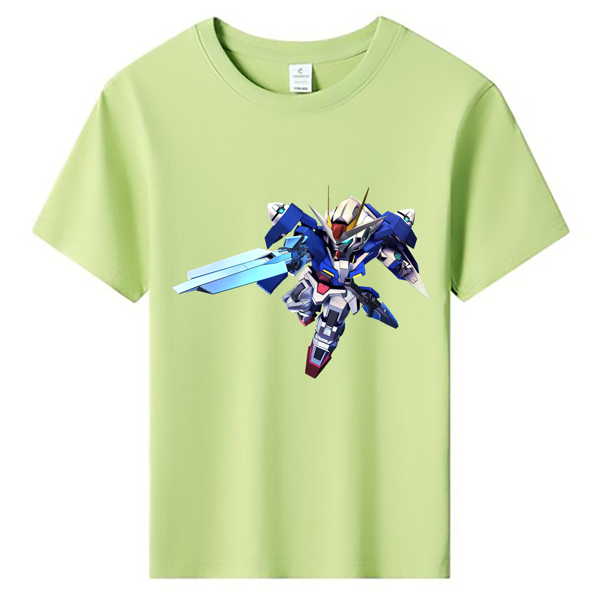 （画像用） 機動戦士ガンダム Mobile Suit Gundam 綿100％キッズTシャツ（フロントプリント）